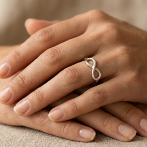 Silver Infinity Ring