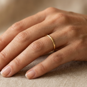 Gold Minimal Ring